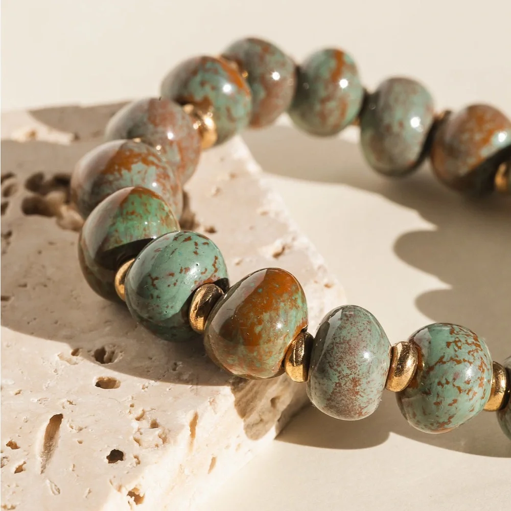 Patina Clay Bracelet - Picture 2 of 4